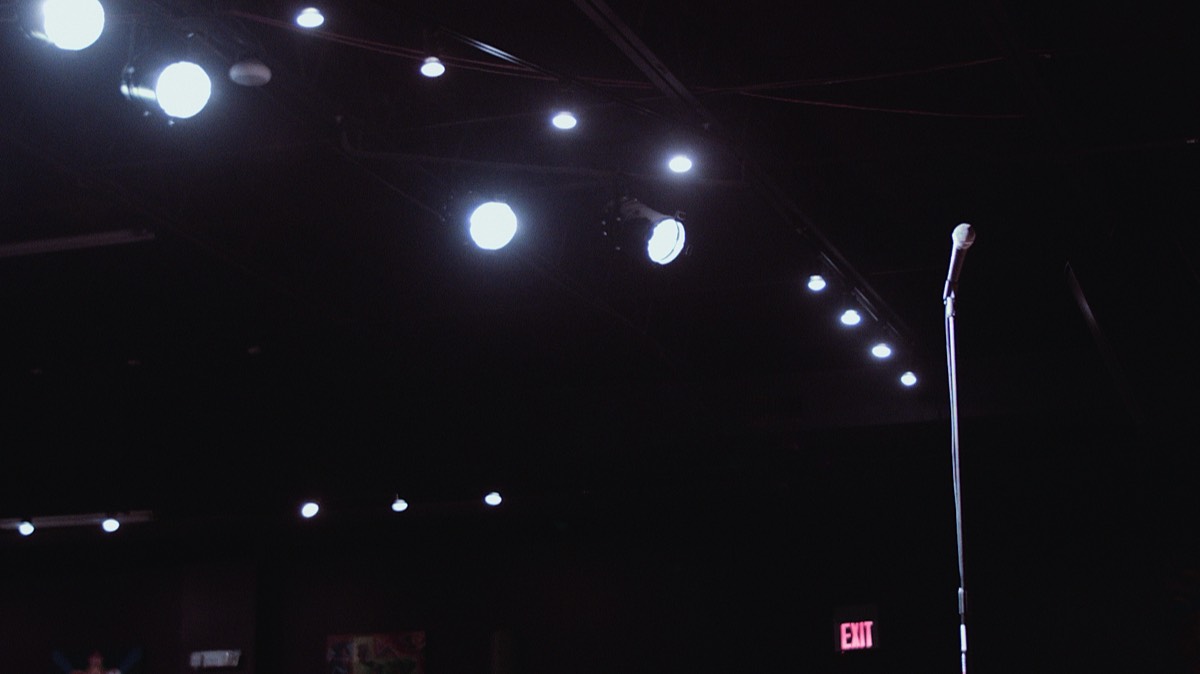 The Cap City Comedy Club stage